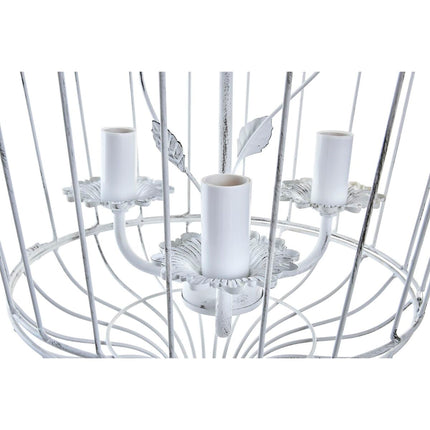 Deckenlampe DKD Home Decor 37 x 37 x 55 cm Metall Weiß 25 W