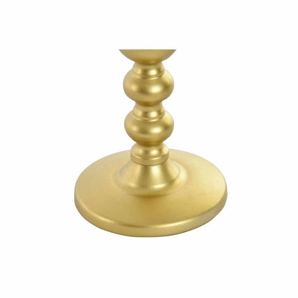 Kerzenleuchter DKD Home Decor Kristall Gold Metall 10 x 10 x 41 cm