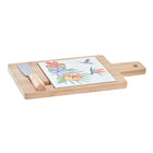 Käsebrett DKD Home Decor 21,5 x 11,8 x 1,5 cm Bunt Steingut Tropical