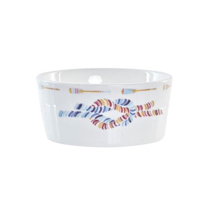 Satz für Appetithäppchen DKD Home Decor 19,7 x 19,7 x 1 cm natürlich Blau Steingut Mediterraner (5 pcs)
