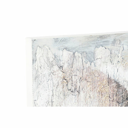 Satz mit 2 Bildern DKD Home Decor 120 x 3,7 x 120 cm Elefant Kolonial