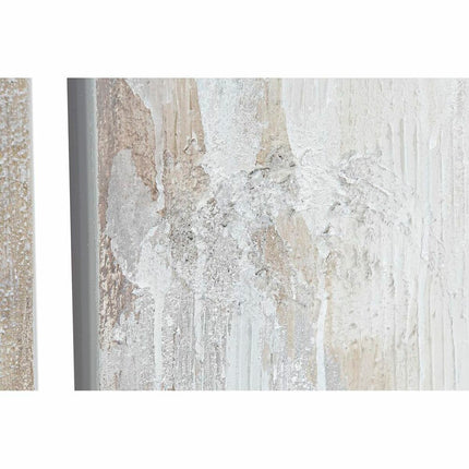 Bild DKD Home Decor 100 x 3,7 x 100 cm abstrakt Moderne (2 Stück)
