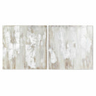 Bild DKD Home Decor 100 x 3,7 x 100 cm abstrakt Moderne (2 Stück)