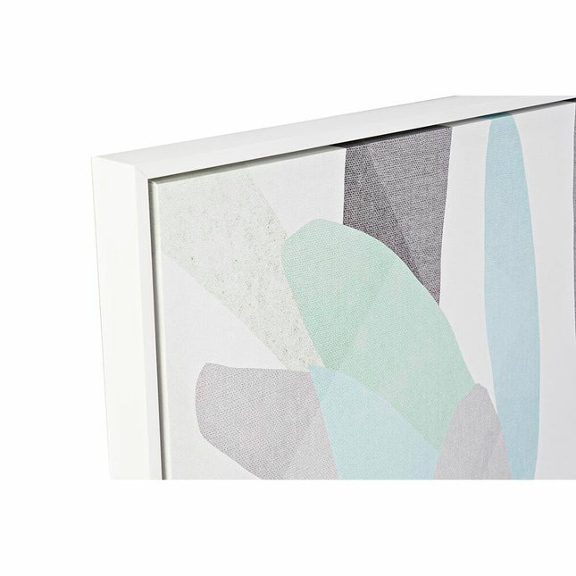 Bild DKD Home Decor 83 x 4,5 x 123 cm Pflanzenblatt Skandinavisch (2 Stück)