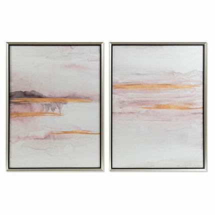 Bild DKD Home Decor 60 x 3,5 x 80 cm abstrakt Urban (2 Stück)