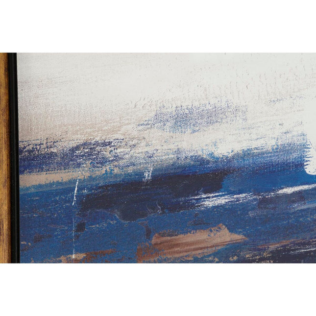 Bild DKD Home Decor abstrakt 80 x 3 x 80 cm Moderne (2 Stück)