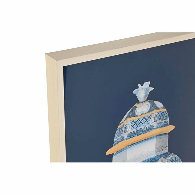 Bild DKD Home Decor 53,5 x 3 x 103,8 cm Vase Orientalisch (2 Stück)
