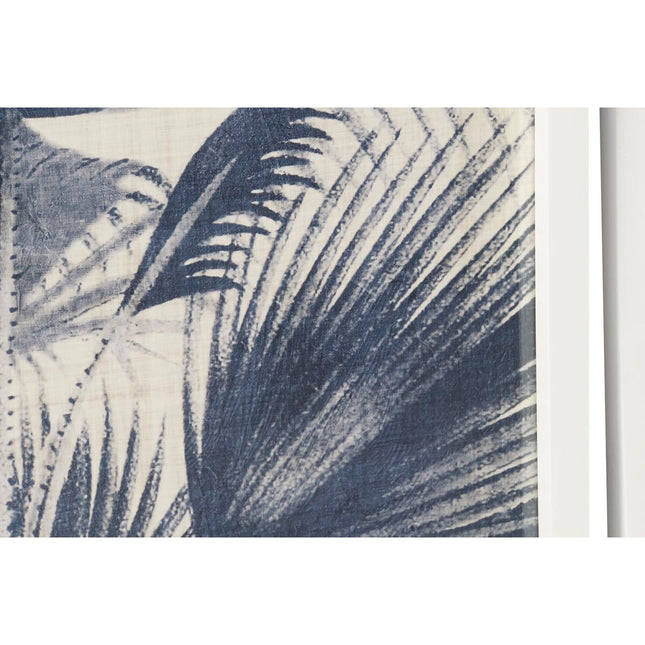 Bild DKD Home Decor 55 x 2,5 x 70 cm Palmen Tropical (4 Stücke)