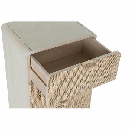 Schubladenschrank DKD Home Decor 37 x 30 x 82 cm natürlich Paulonia-Holz