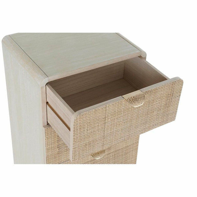 Schubladenschrank DKD Home Decor 37 x 30 x 82 cm natürlich Paulonia-Holz