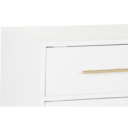 TV-Möbel DKD Home Decor Weiß Metall MDF (140 x 52 x 40 cm)