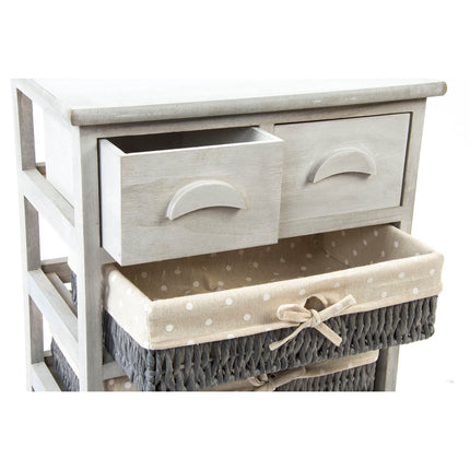 Schubladenschrank DKD Home Decor 42 x 30 x 60 cm Grau Beige