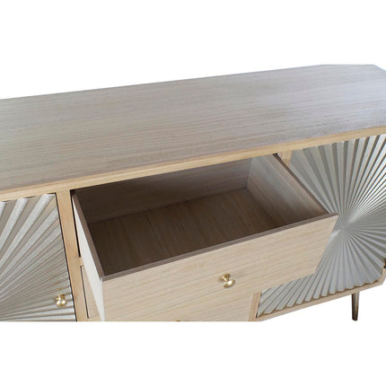 Anrichte DKD Home Decor   150 x 38 x 85 cm Tanne natürlich Gold Metall Holz MDF