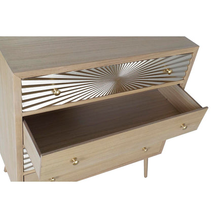 Kommode DKD Home Decor Tanne natürlich Gold Metall Moderne Holz MDF (80 x 40 x 87,5 cm)
