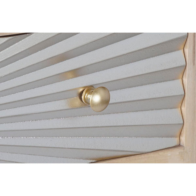 Kommode DKD Home Decor Tanne natürlich Gold Metall Moderne Holz MDF (80 x 40 x 87,5 cm)