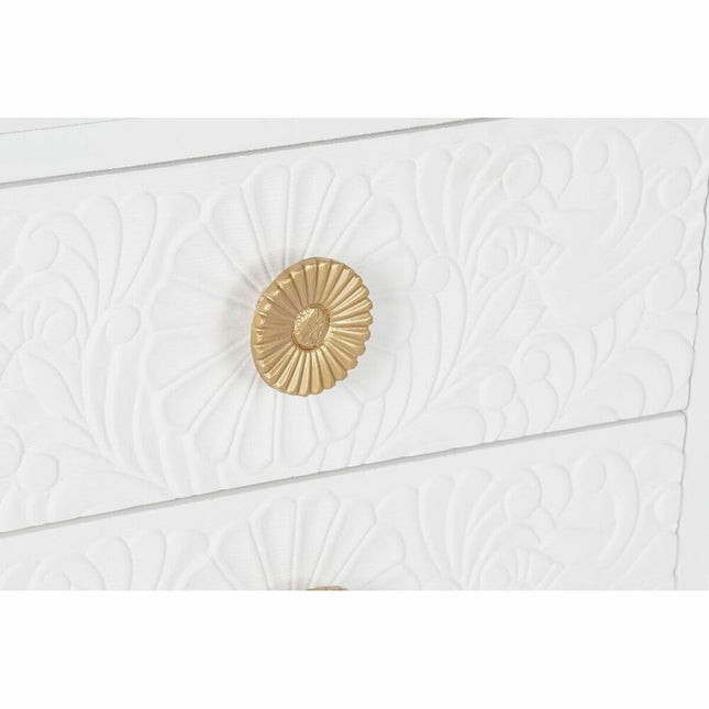 TV-Möbel DKD Home Decor Weiß Tanne Gold Holz MDF (120 x 42 x 54 cm)