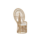 Havestol DKD Home Decor natürlich Polyester Weiß Rattan (92 x 66 x 145 cm)