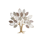Wanddekoration DKD Home Decor Beige Baum Gold Metall Braun (100 x 6,4 x 97,8 cm)
