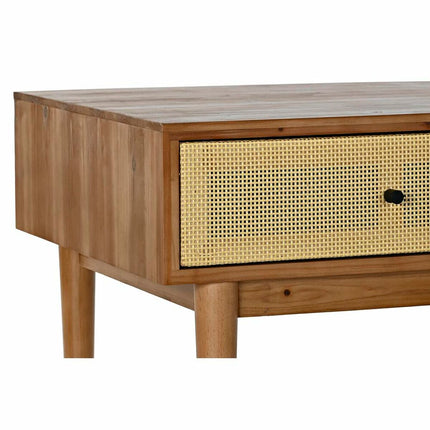 Couchtisch DKD Home Decor Tanne Rattan (106 x 55 x 46 cm)