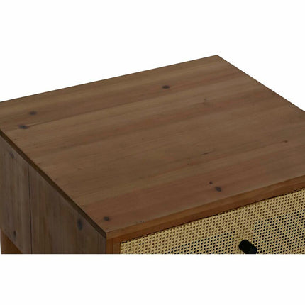Nachttisch DKD Home Decor Braun natürlich Tanne 42 x 38 x 55 cm