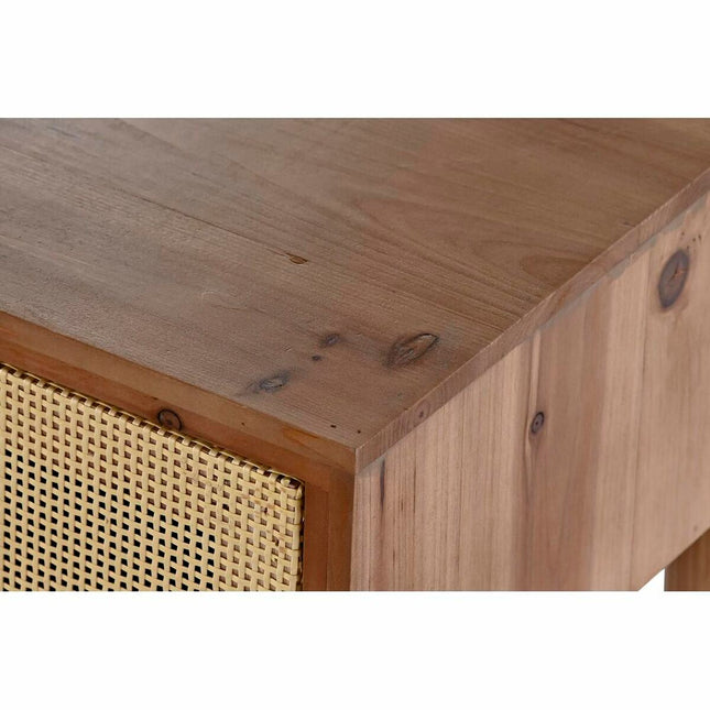 Nachttisch DKD Home Decor Braun natürlich Tanne 42 x 38 x 55 cm
