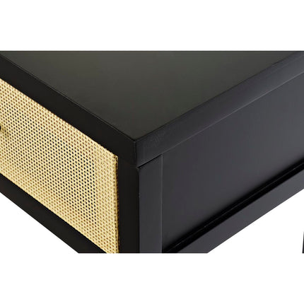 Konsole DKD Home Decor 135 x 38 x 76 cm Tanne natürlich Schwarz