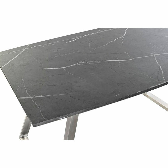 Esstisch DKD Home Decor Schwarz Stahl Holz MDF (160 x 90 x 76 cm)
