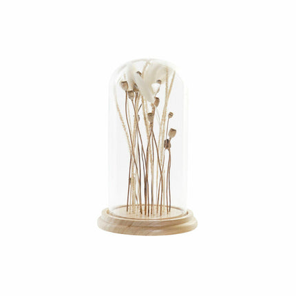 Deko-Figur DKD Home Decor 15 x 15 x 26 cm Braun Blomster