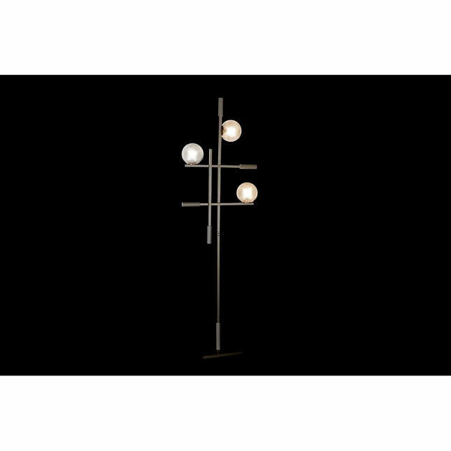 Stehlampe DKD Home Decor Kristall Gold Metall 220 V (55 x 24 x 185 cm)
