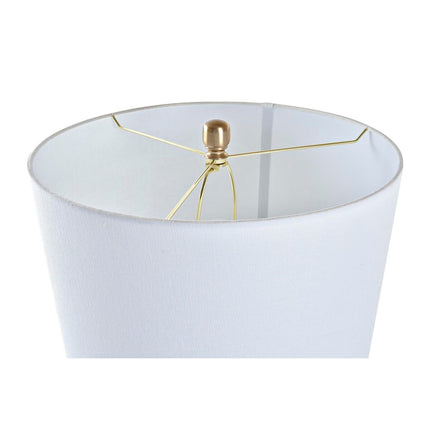 Tischlampe DKD Home Decor Kristall Schwarz Gold Metall 220 V 50 W (38 x 38 x 75 cm)