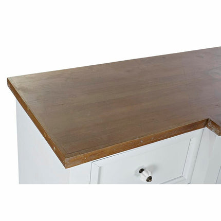 Anrichte DKD Home Decor Weiß Tanne natürlich MDF