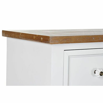 Anrichte DKD Home Decor Weiß Tanne natürlich MDF