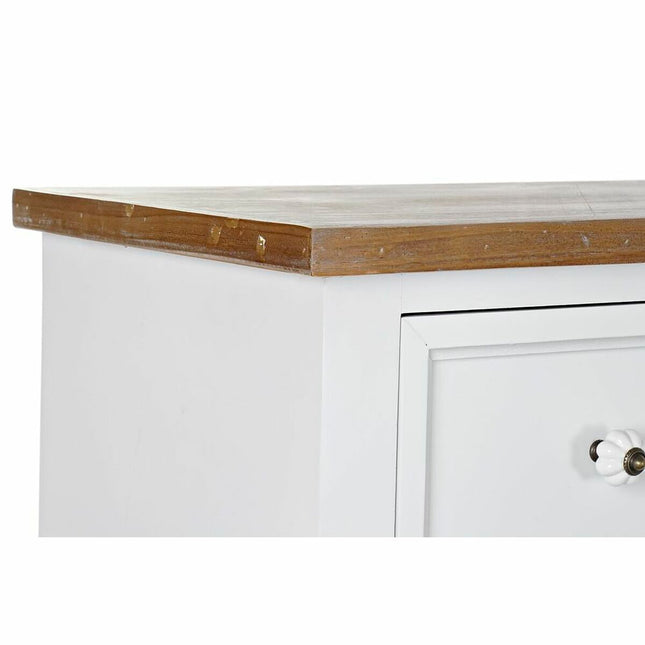 Anrichte DKD Home Decor Weiß Tanne natürlich MDF