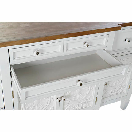Anrichte DKD Home Decor Weiß Tanne natürlich MDF