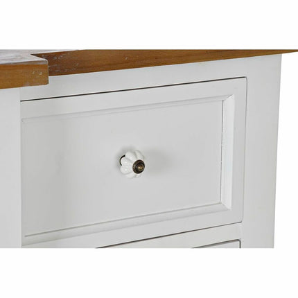 Anrichte DKD Home Decor Weiß Tanne natürlich MDF