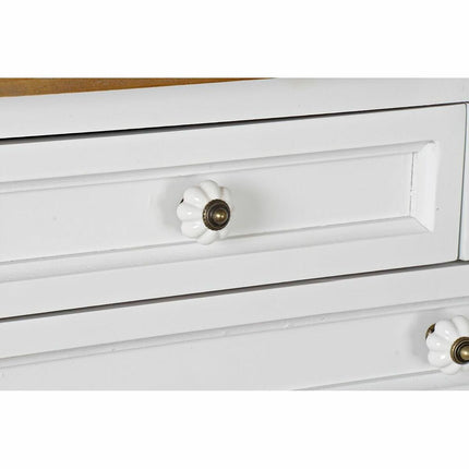 Anrichte DKD Home Decor Weiß Tanne natürlich MDF