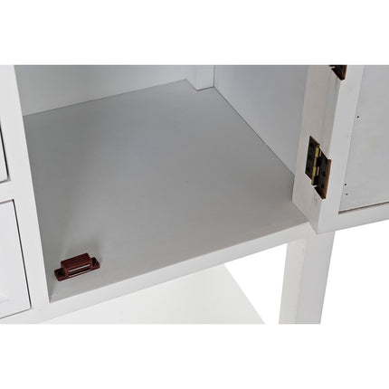 Konsole DKD Home Decor 120 x 36 x 80,5 cm Tanne natürlich Weiß Holz MDF