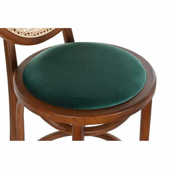 Hocker DKD Home Decor 43 x 43 x 108 cm Dunkelbraun