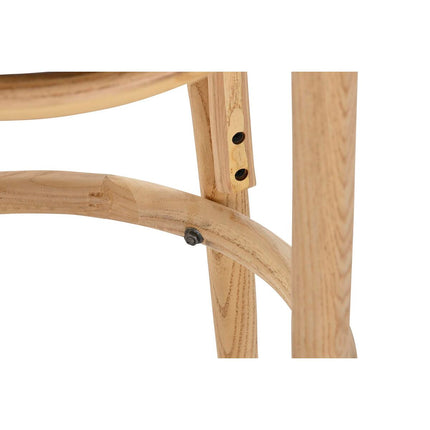 Hocker DKD Home Decor 43 x 43 x 108 cm natürlich Hellbraun