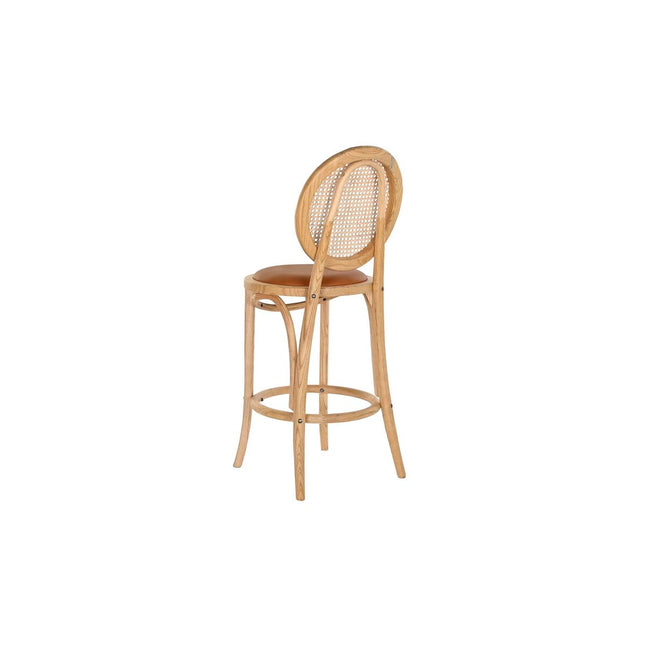 Hocker DKD Home Decor 43 x 43 x 108 cm natürlich Hellbraun