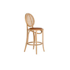 Hocker DKD Home Decor 43 x 43 x 108 cm natürlich Hellbraun