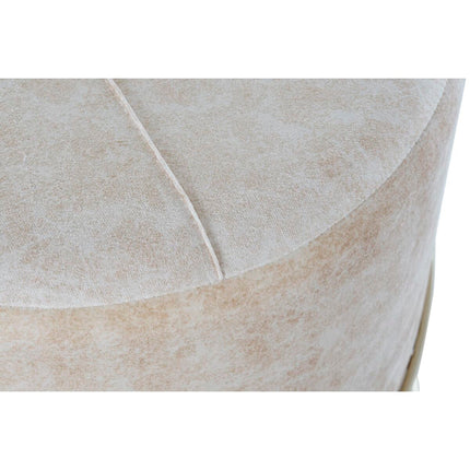 Fußstütze DKD Home Decor Beige Gold Metall 43 x 43 x 43 cm