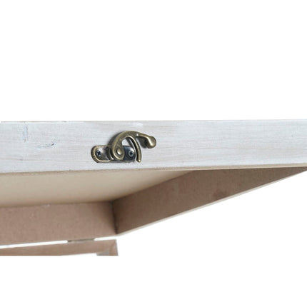 Abdeckungen DKD Home Decor Strand Zähler 46,5 x 6 x 31,5 cm 2 Stück Holz MDF
