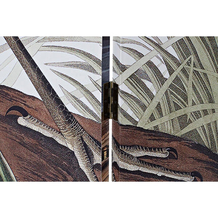 Spanische Wand DKD Home Decor Leinwand Kiefer (120 x 2,5 x 180 cm)