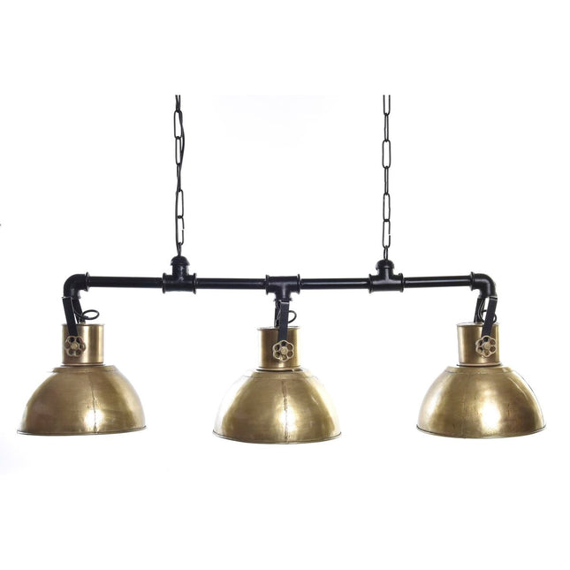Deckenlampe DKD Home Decor 116 x 29 x 42 cm Schwarz Gold Metall 50 W
