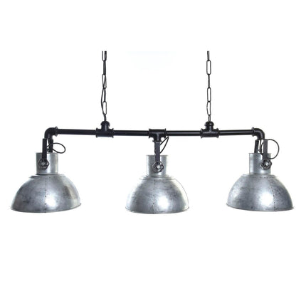 Deckenlampe DKD Home Decor 122 x 29 x 42 cm Silberfarben Schwarz Metall 50 W