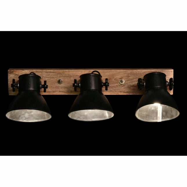 Wandleuchte DKD Home Decor 64 x 18 x 27 cm Metall 220 V Mango-Holz 50 W Loft