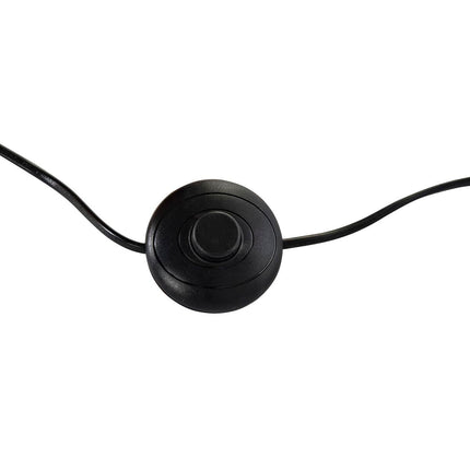 Stehlampe DKD Home Decor 85 x 25 x 140 cm Schwarz Metall Braun Mango-Holz