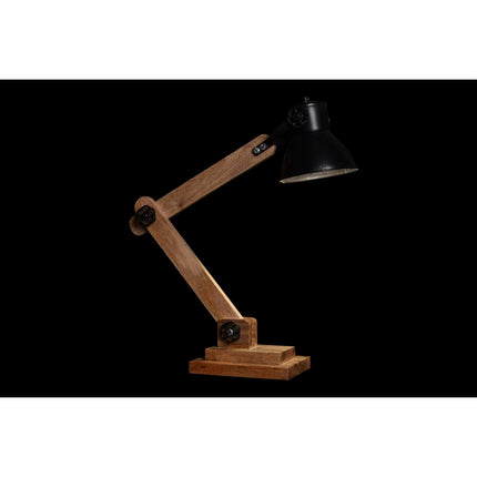 Tischlampe DKD Home Decor Metall Mango-Holz 50 W (50 x 15 x 65 cm)