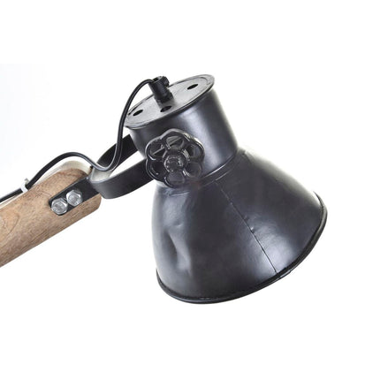 Tischlampe DKD Home Decor Metall Mango-Holz 50 W (50 x 15 x 65 cm)